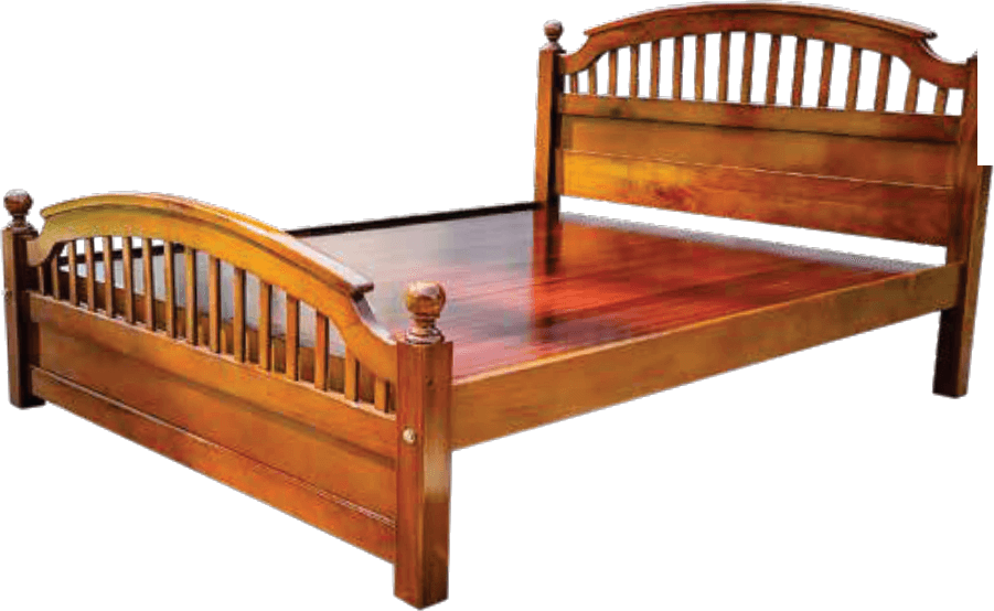 Arch Wooden Cot