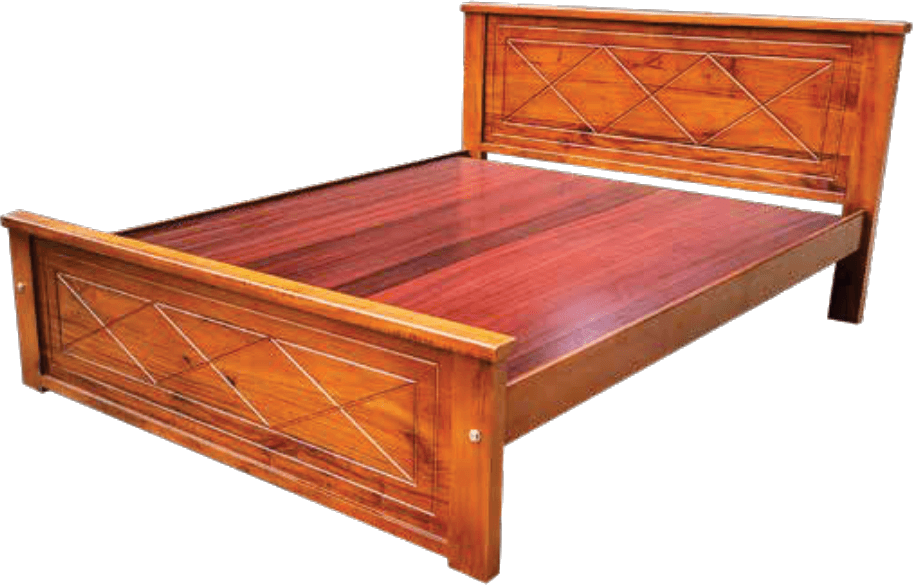 Diamond Wooden Cot