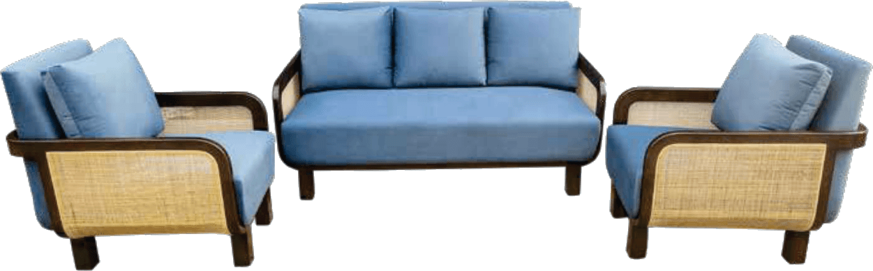 Infin Cane Sofa Setty