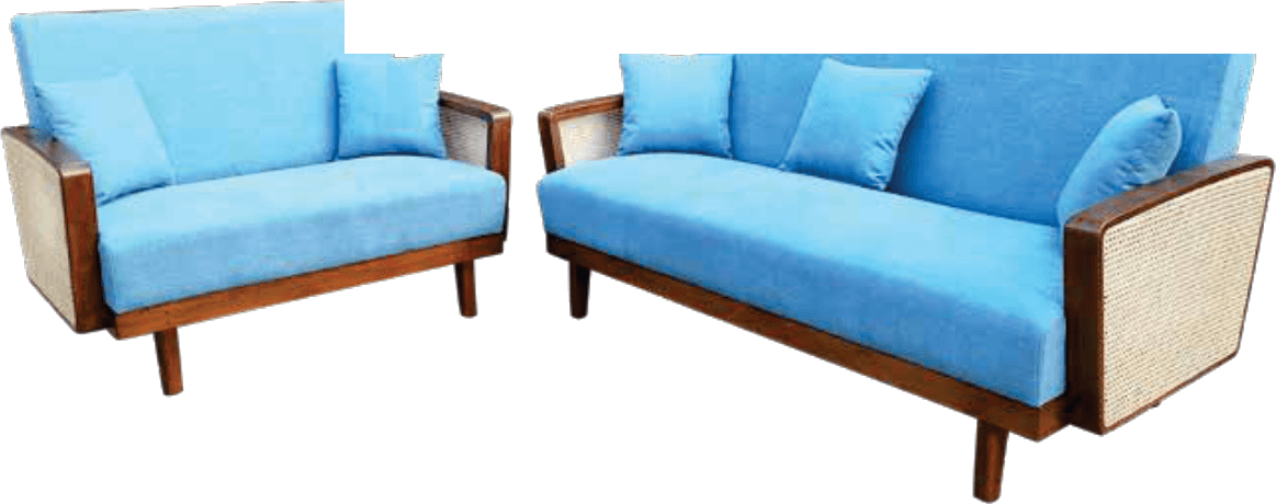 Ontario Cane Sofa