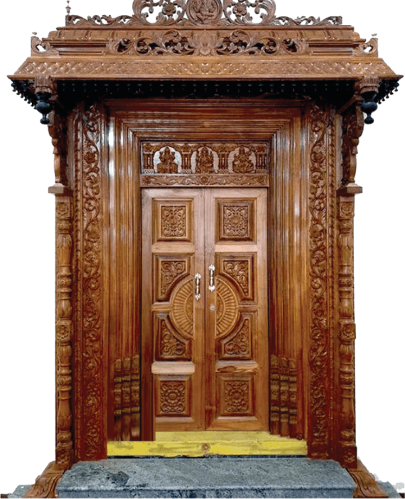 Traditional Chettinad Door 01
