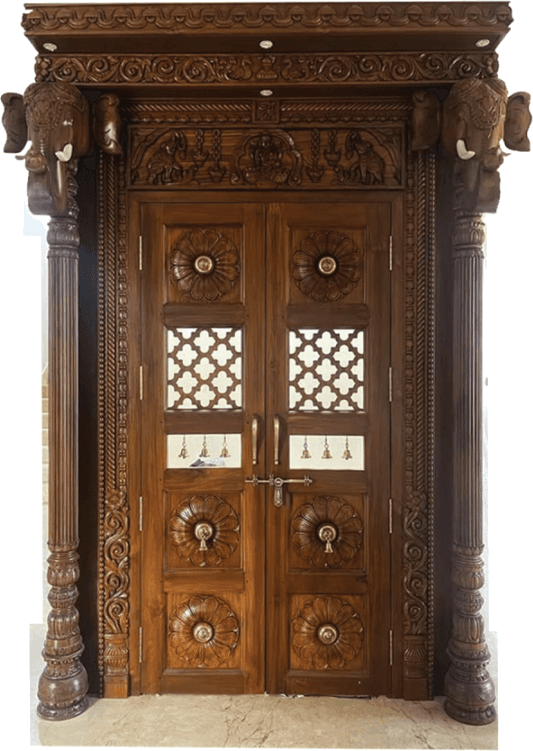 Traditional Chettinad Door 03
